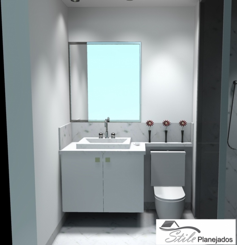 Banheiro Planejado Apartamento